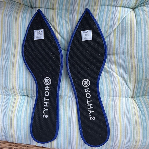 Rothy's the point Black and Blue Flats - Picture 9 of 10